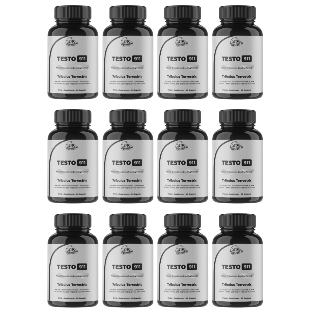 Testo 911 Tribulus Terrestris 12 Bottles 1080 Capsules