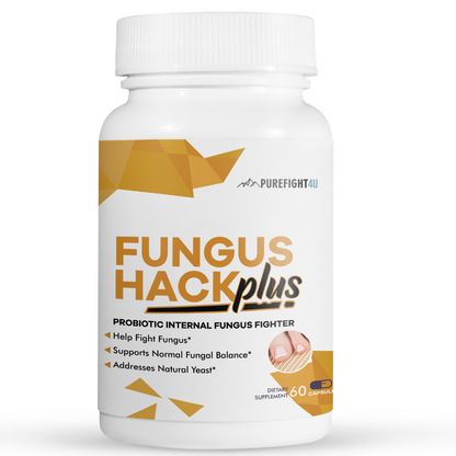 Fungus Hack Plus Probiotic Internal Fungus Fighter- Antifungal Nail Pill,60 Caps