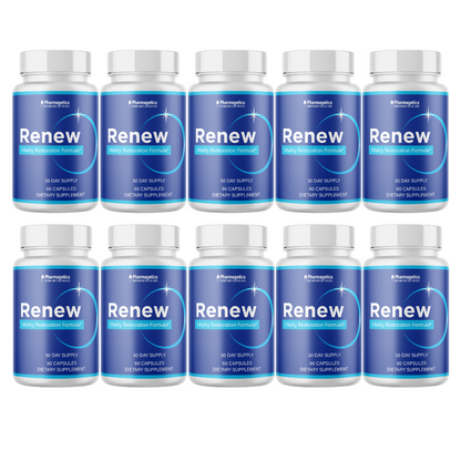 Renew Vitality Restoration Formula 10 Bottles  600 Capsules