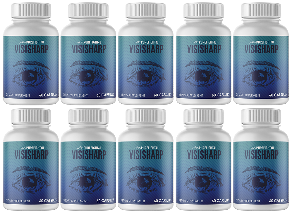 VISISHARP 10 Bottles 600 Capsules