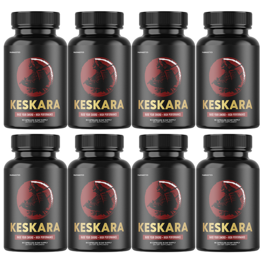 Keskara Male Health Pills to Boost Vitality and Overall Performance - 8 Bottles