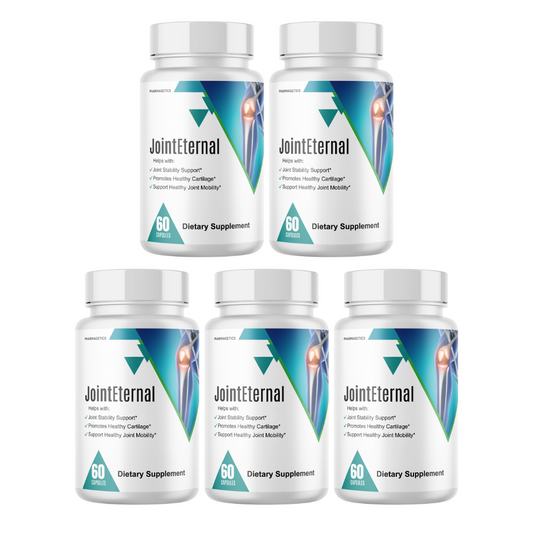 Joint Eternal Alleviate Muscle & Joint Discomfort 5 Bottles 300 Capsules