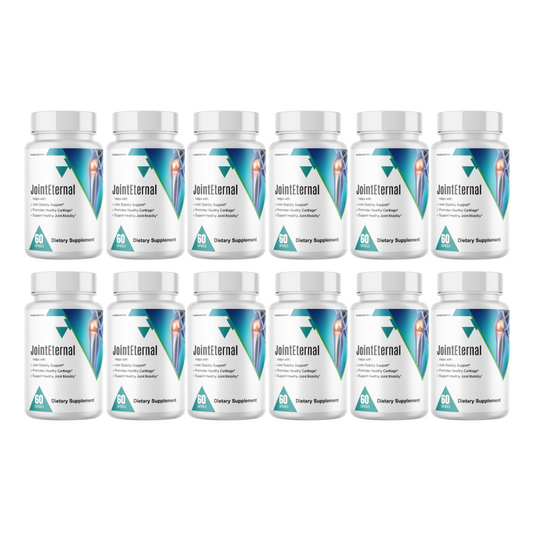 Joint Eternal Alleviate Muscle & Joint Discomfort 12 Bottles 720 Capsules