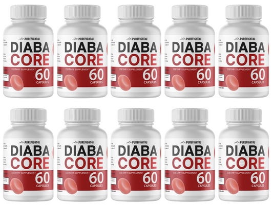 Diabacore Advanced Formula 10 Bottles 600 Capsules