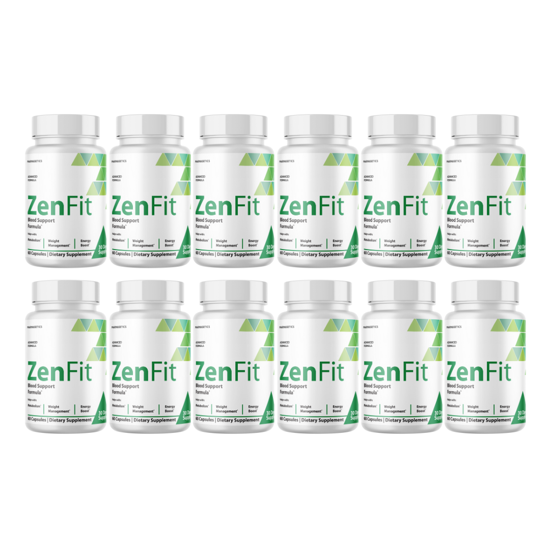 ZenFit Blood Support Formula 12 Bottles 720 Capsules