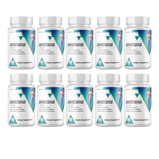 Joint Eternal Alleviate Muscle & Joint Discomfort 10 Bottles 600 Capsules