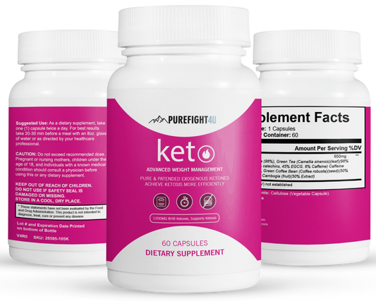 Keto Advanced Weight Management Formula - 60 Capsules