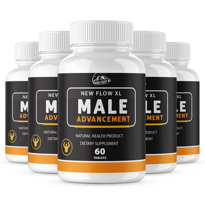 New Flow XL Male Advancement 5 Bottles 300 Tablets