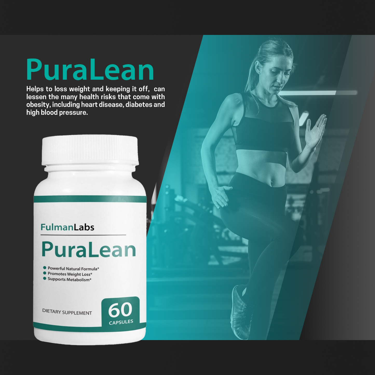 Official PuraLean Pills, Advanced Formula, 60 x 1