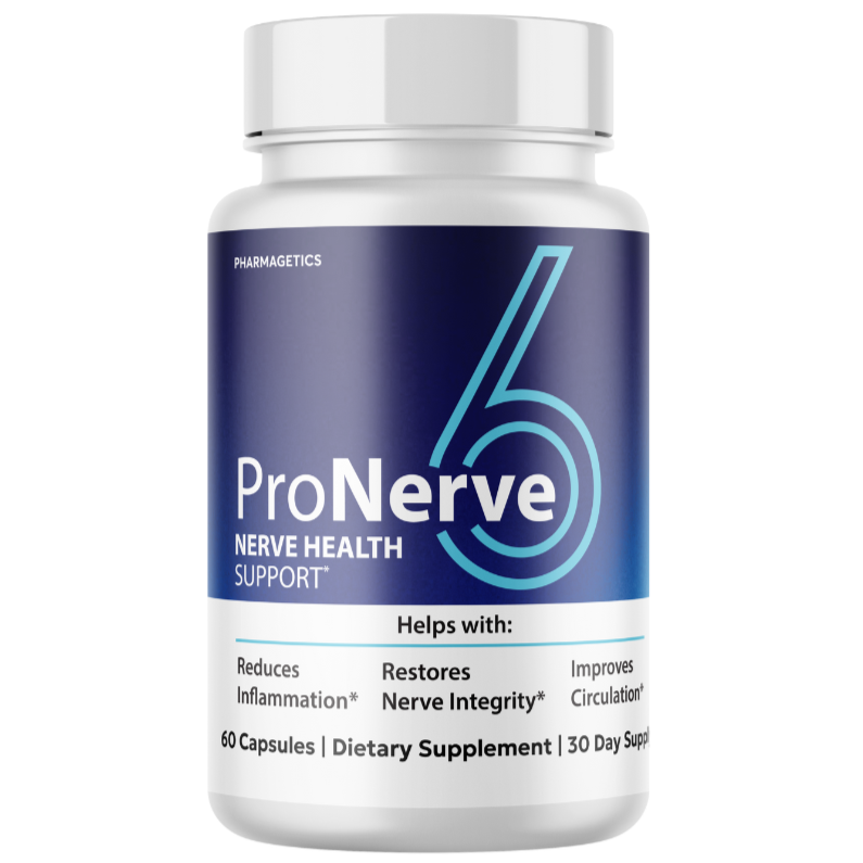 Pro Nerve 6 - Nerve Health  Support 30 Day Supply 60 Capsules