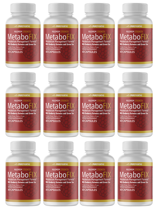 Metabofix Metabolism Management Formula 12 Bottles 720 Capsules