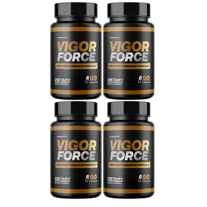 Vigor Force High Performance Formula 4 Bottles 360 Capsules