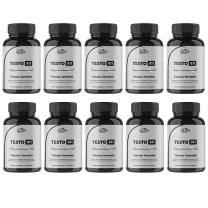 Testo 911 Tribulus Terrestris 10 Bottles 900 Capsules