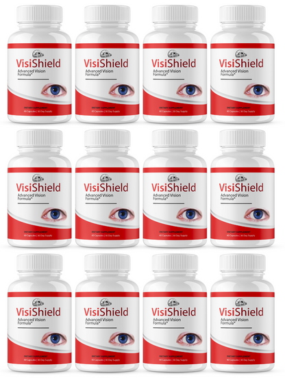 Visi Shield Advanced Vision Formula 12 Bottles 720 Capsules