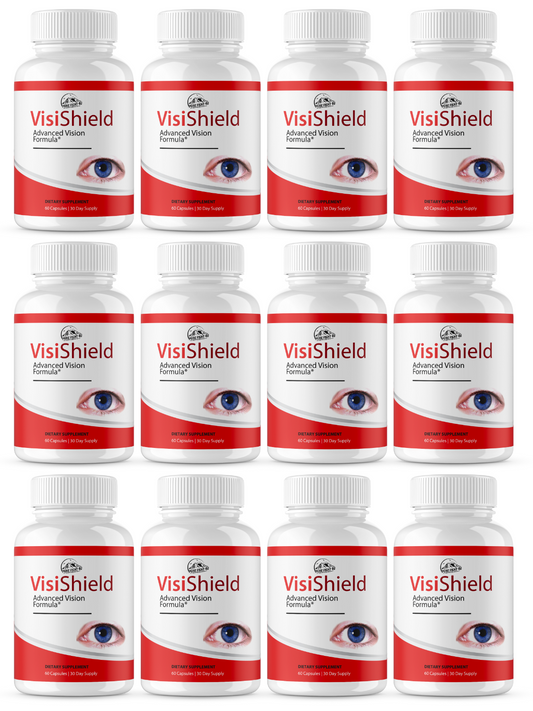 Visi Shield Advanced Vision Formula 12 Bottles 720 Capsules