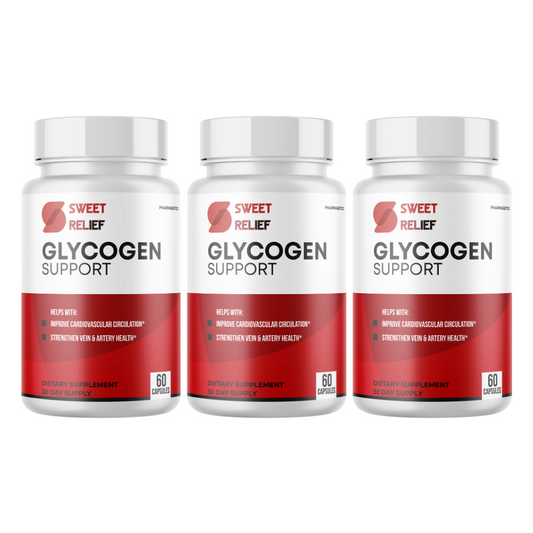 Sweet Relief Glycogen Support - 3 Pack