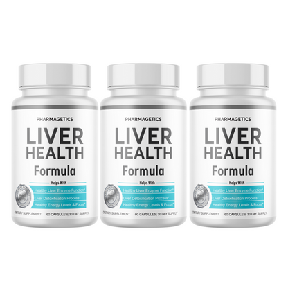 Liver Health Formula | Cleansing Repair Formula, Pure Liver Health - 3 Bottles