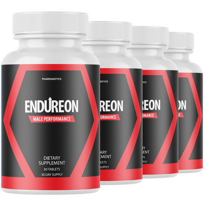 Endureon Male Health Pills, Advanced Performance & Energy Pills - 4 Bottles