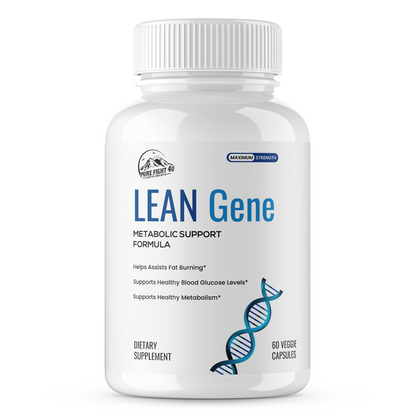 Lean Gene Metabolic Weight Loss Support Supplement - 5 Bottles 300 Capsules