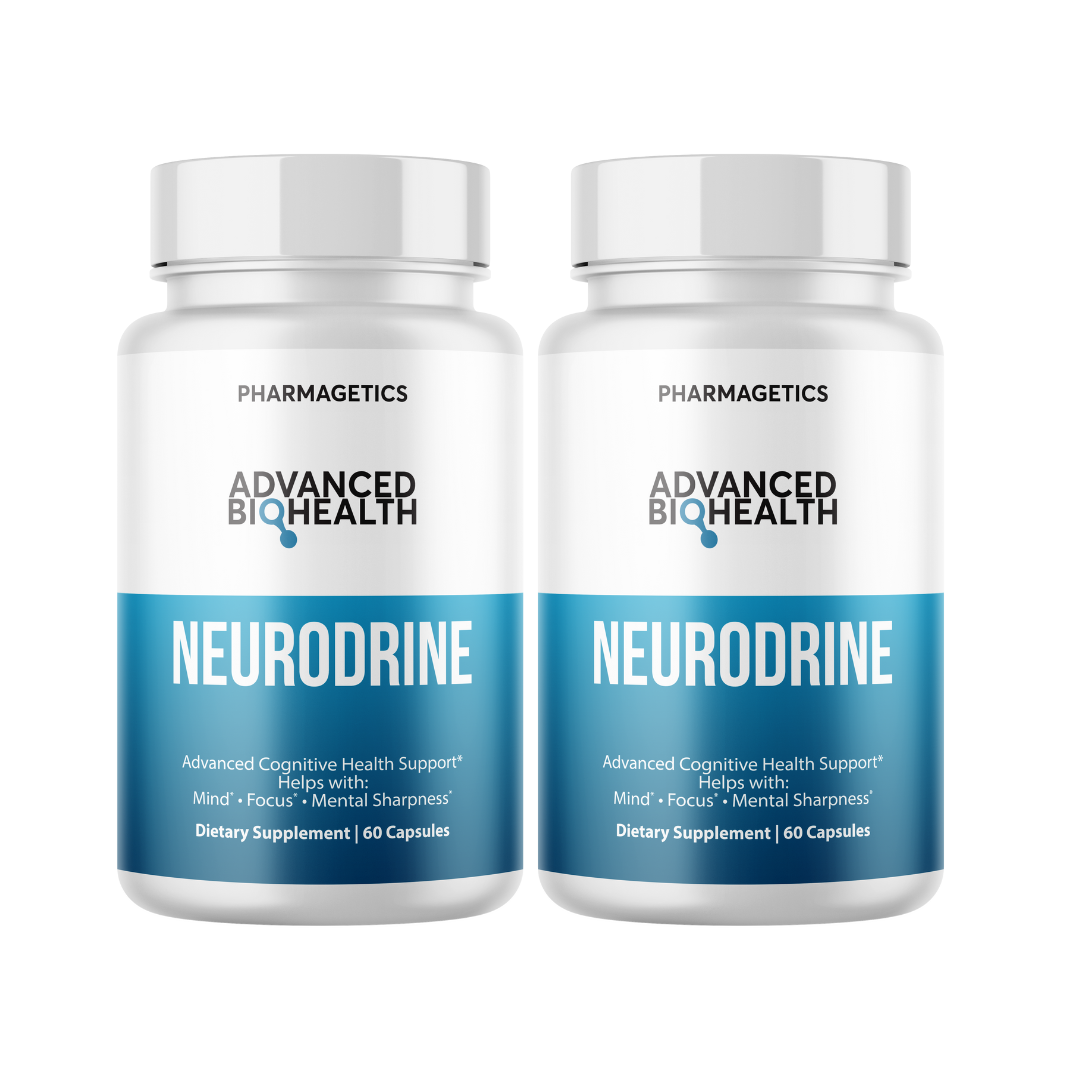 Neurodrine Advanced Cognitive Health Support 2 Bottles 120 Capsules