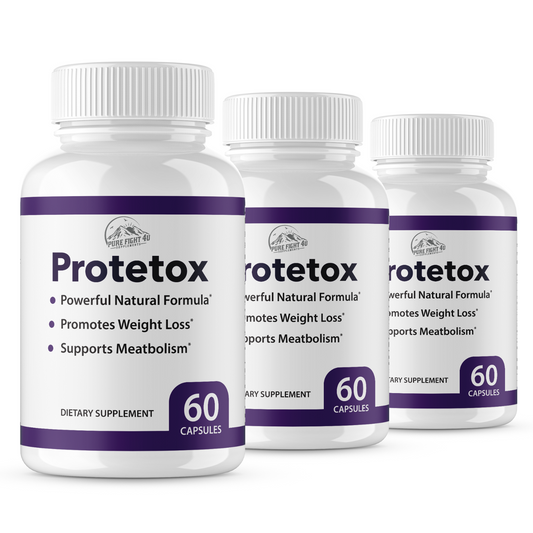 Protetox Weight Loss Formula - 3 Bottles 180 Capsules