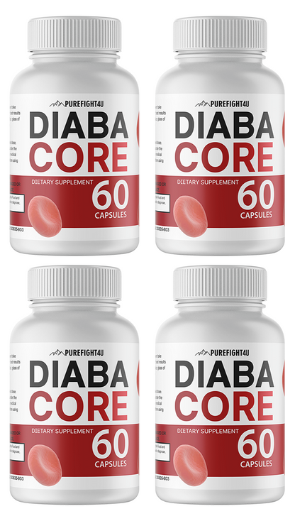 Diabacore Advanced Formula 4 Bottles 240 Capsules