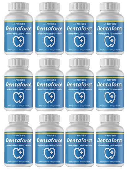 DentaForce Teeth & Gum Supplement - 12 Bottles 720 Capsules