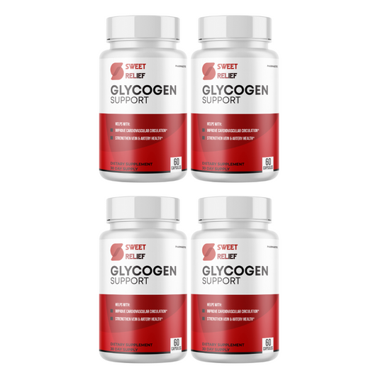 Sweet Relief Glycogen Support - 4 Pack