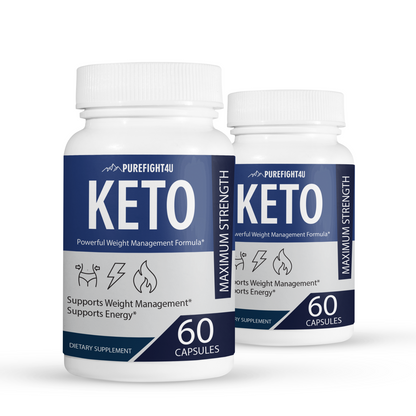 Keto Maximum Strength 2 Bottles 120 Capsules