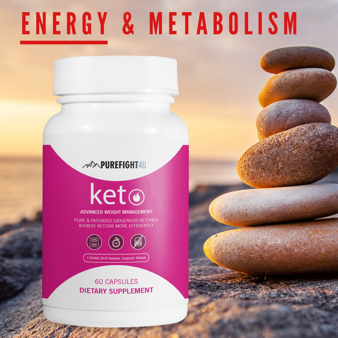 Keto Advanced Weight Management Formula - 4 Bottles 240 Capsules