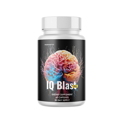 IQ Blast Pro Brain Supplement 30 Day Supply 60 Capsules