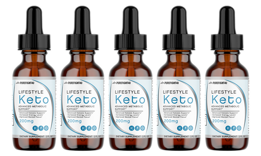 Lifestyle Keto Advanced Metabolic Support 2 Fl. oz. - 5 Bottles