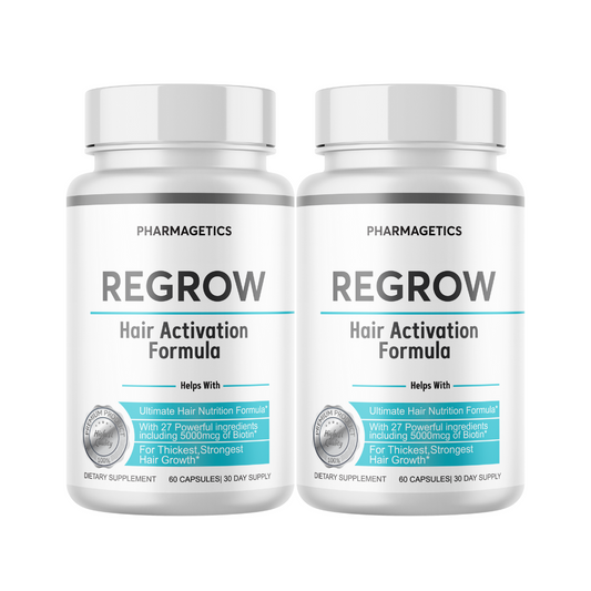 Regrow Hair Activation Formula - 2 Bottles 120 Capsules