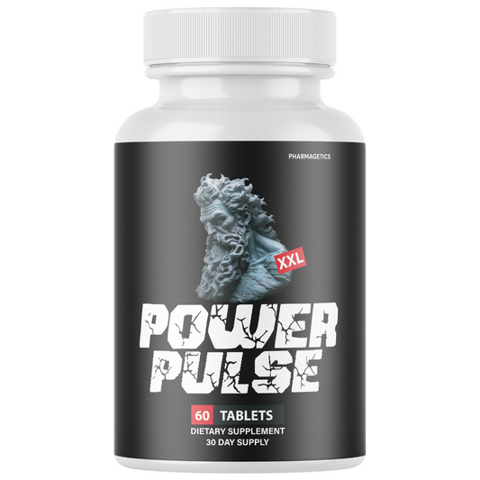 Power Pulse XXL Pills for Men Health Pills for Boosting Vitality - 60 Capsules