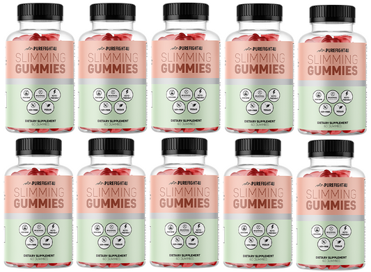 Slimming Gummies Dietary Supplement - 10 Bottles600 Gummies