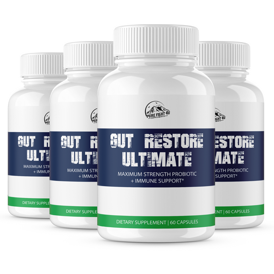 Gut Restore Ultimate Probiotic 4 Bottles 240 Capsules