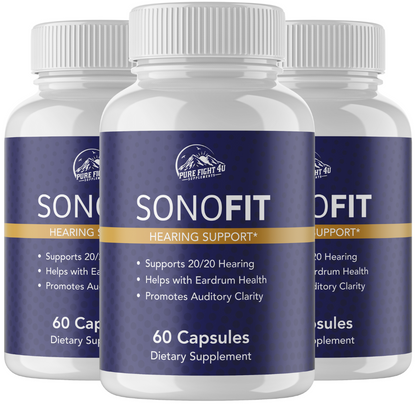 Sonofit 3 Bottles 180 Capsules