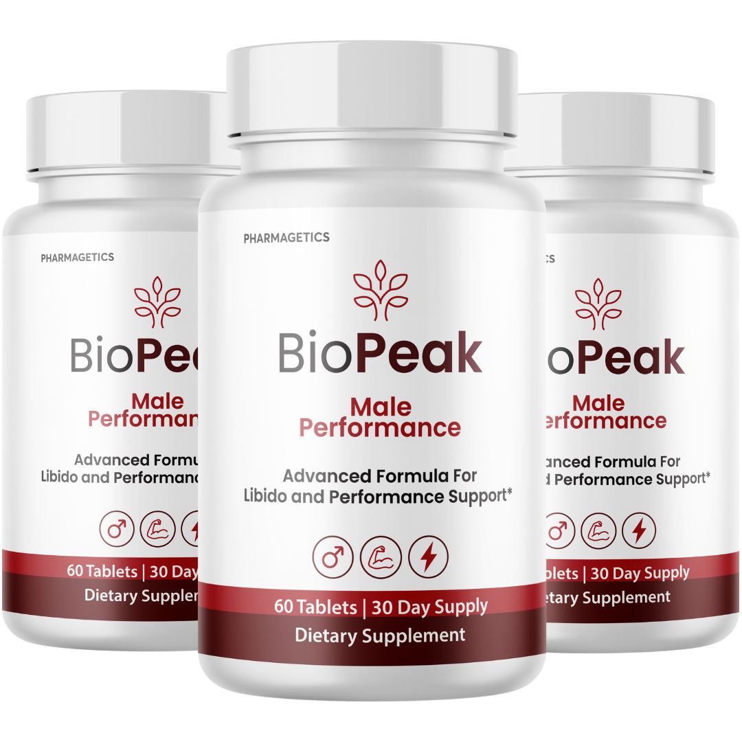 BioPeak Men Enhancement Capsules, BioPeak Pills Last longer BiggerD (3 Bottles)