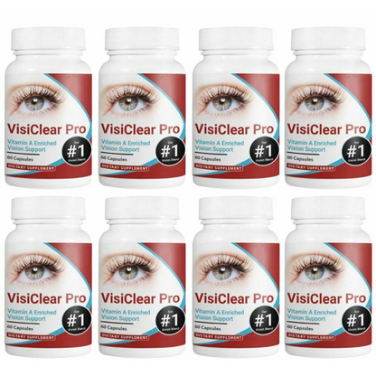 10 Bottles VisiClear Pro Advanced Eye Health Formula 60 Capsules x 10