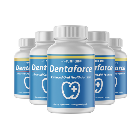 DentaForce Teeth & Gum Supplement - 5 Bottles 300 Capsules