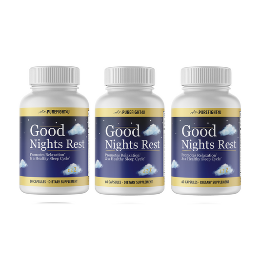 Good Night Rest Promotes Relaxation & Healthy Sleep Cycle-10Bottles-600 Capsules