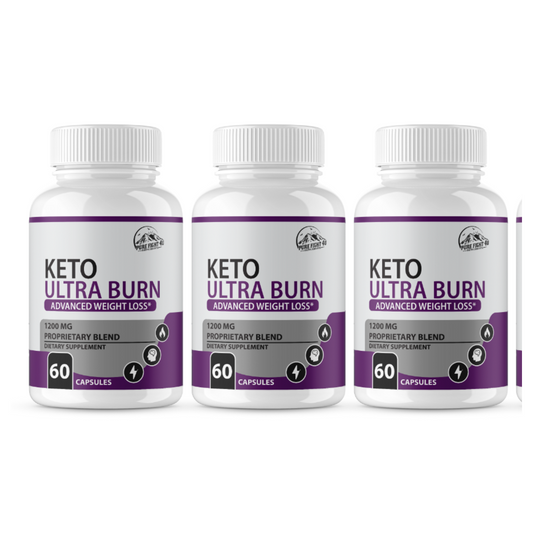 Keto Ultra Burn Advanced Weight Loss 12 Bottles 720 Capsules