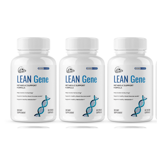 Lean Gene Metabolic Weight Loss Support Supplement - 12 Bottles 720 Capsules