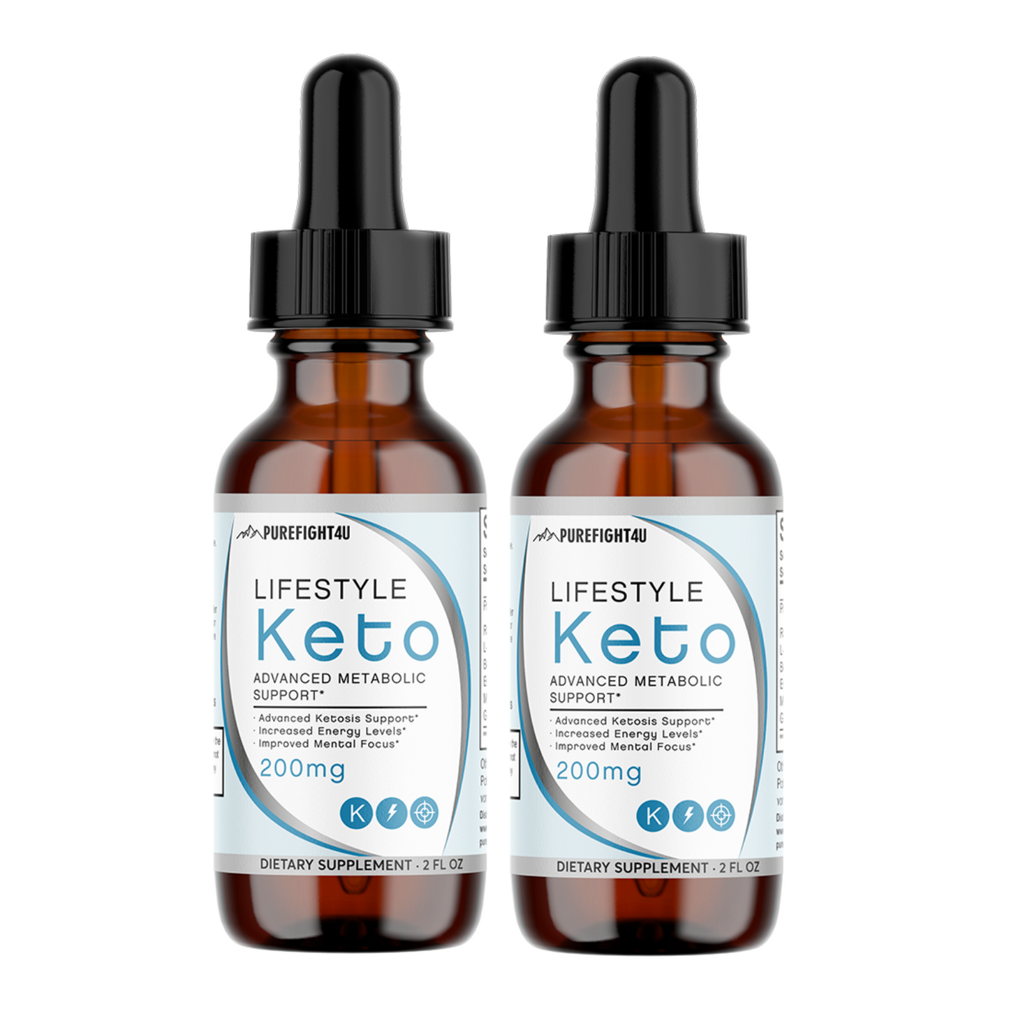 Lifestyle Keto Advanced Metabolic Support 2 Fl. oz. - 2 Bottles