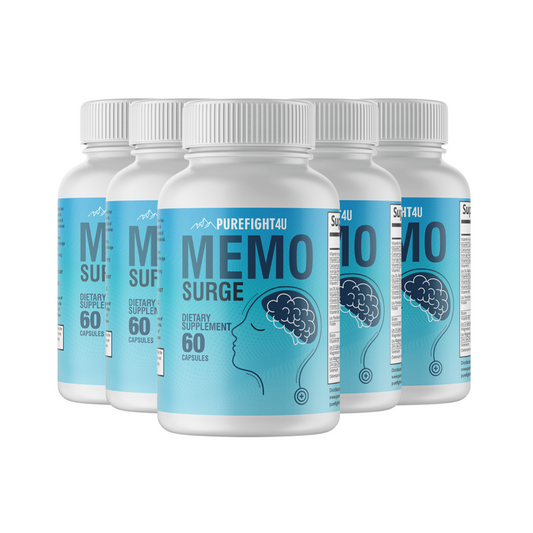 Memo Surge 5 Bottles 300 Capsules