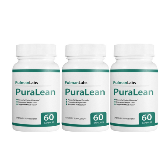 Official PuraLean Pills, Advanced Formula 10 Bottles 600 Capsules