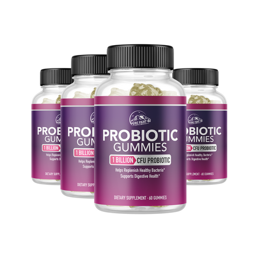 Probiotic Gummies 1 Billion CFU 4 Bottles 240 Gummies