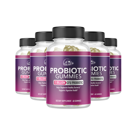 Probiotic Gummies 1 Billion CFU 5 Bottles 300 Gummies