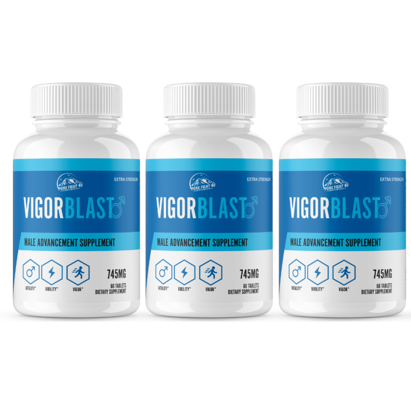 Vigor Blast Male Advancement Supplement 10 Bottles 600 Tablets