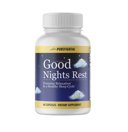 Good Night Rest Promotes Relaxation & Healthy Sleep Cycle-2 Bottles-120 Capsules